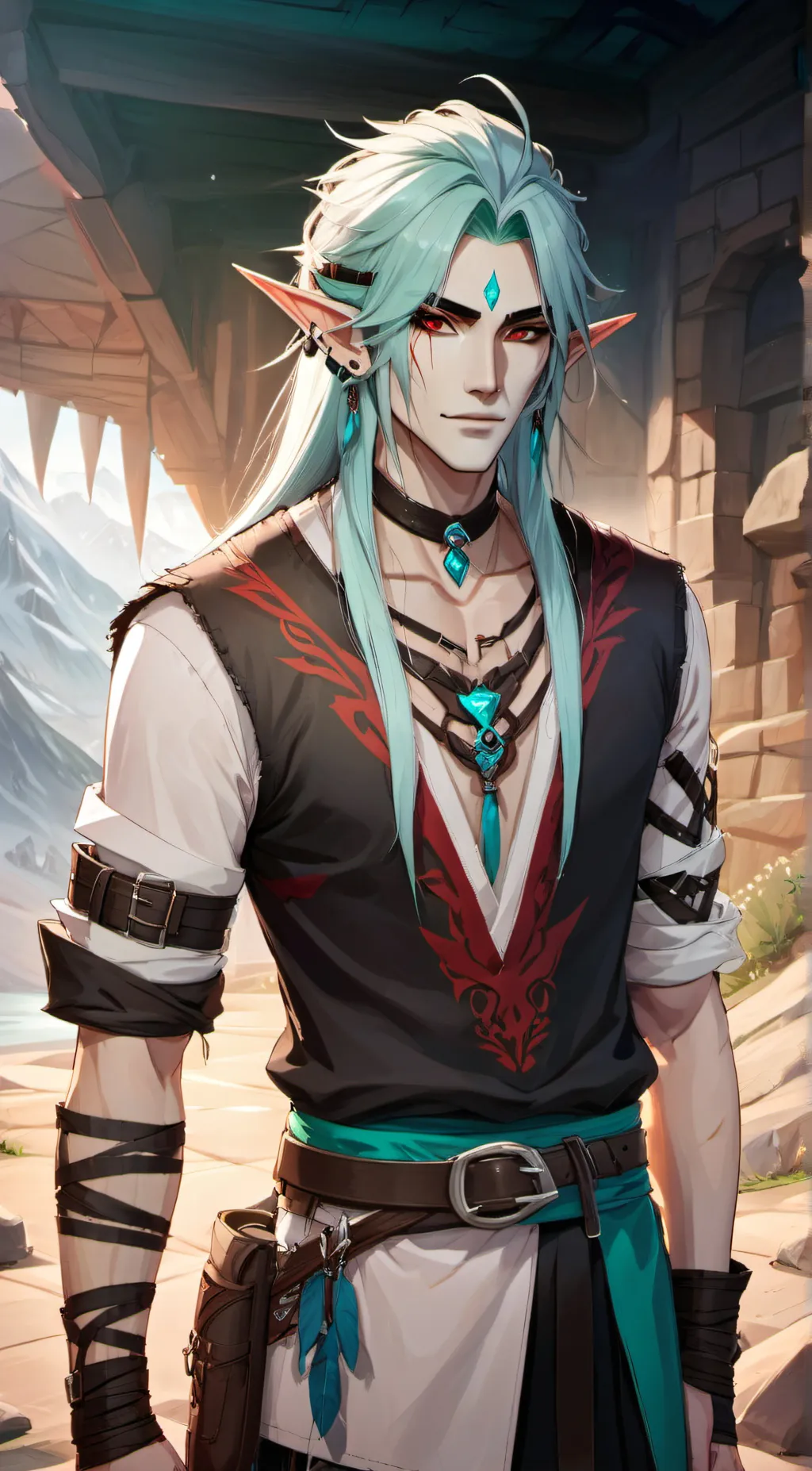 ai character: Kael background