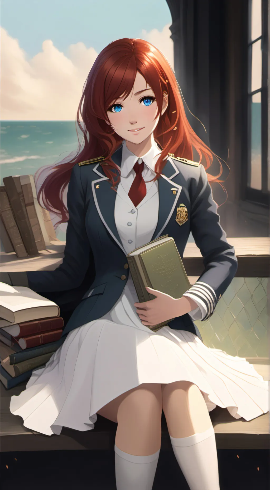 ai character: Peonie background