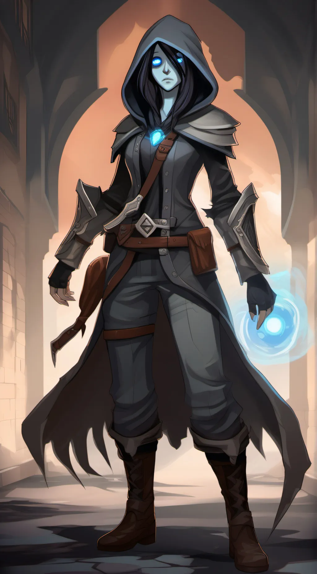 ai character: Vae background