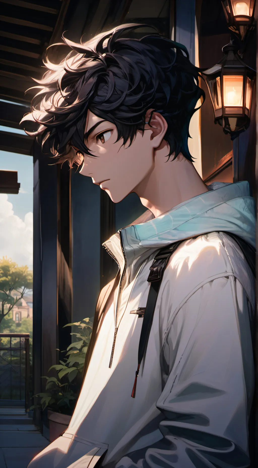 ai character: mason background