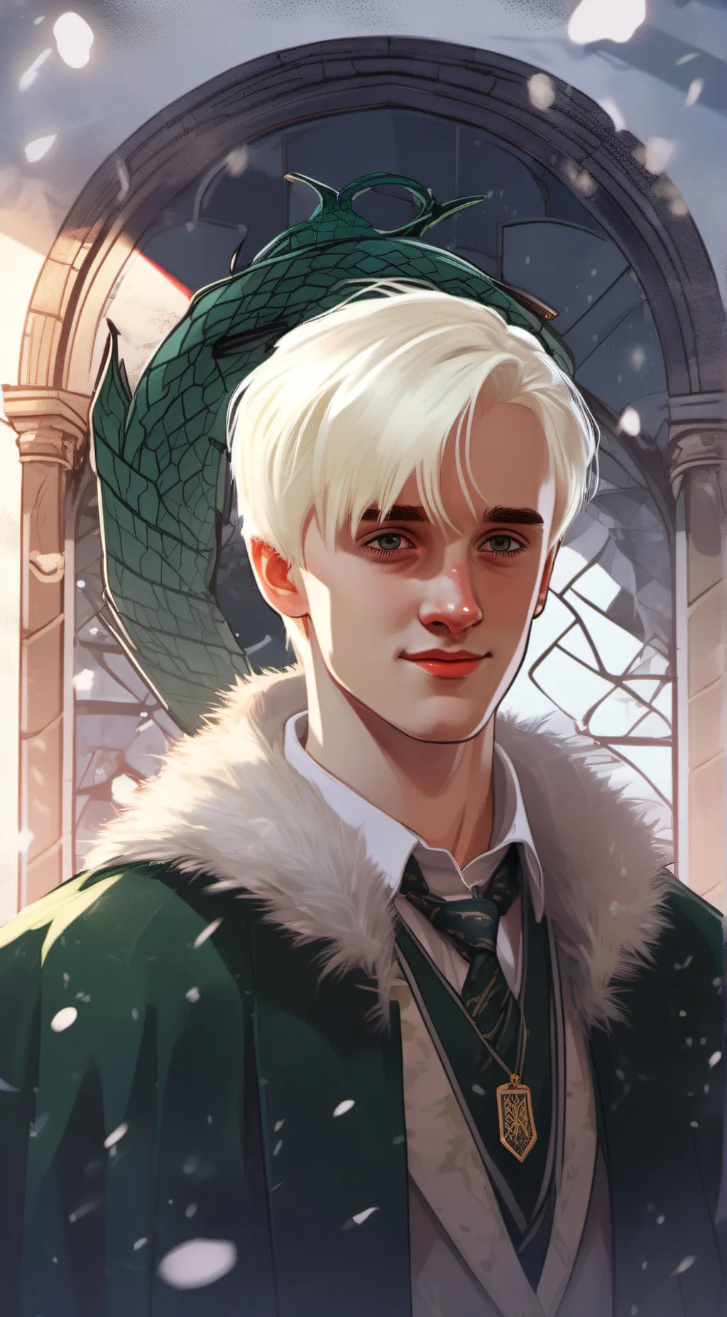 ai character: Draco Malfoy background
