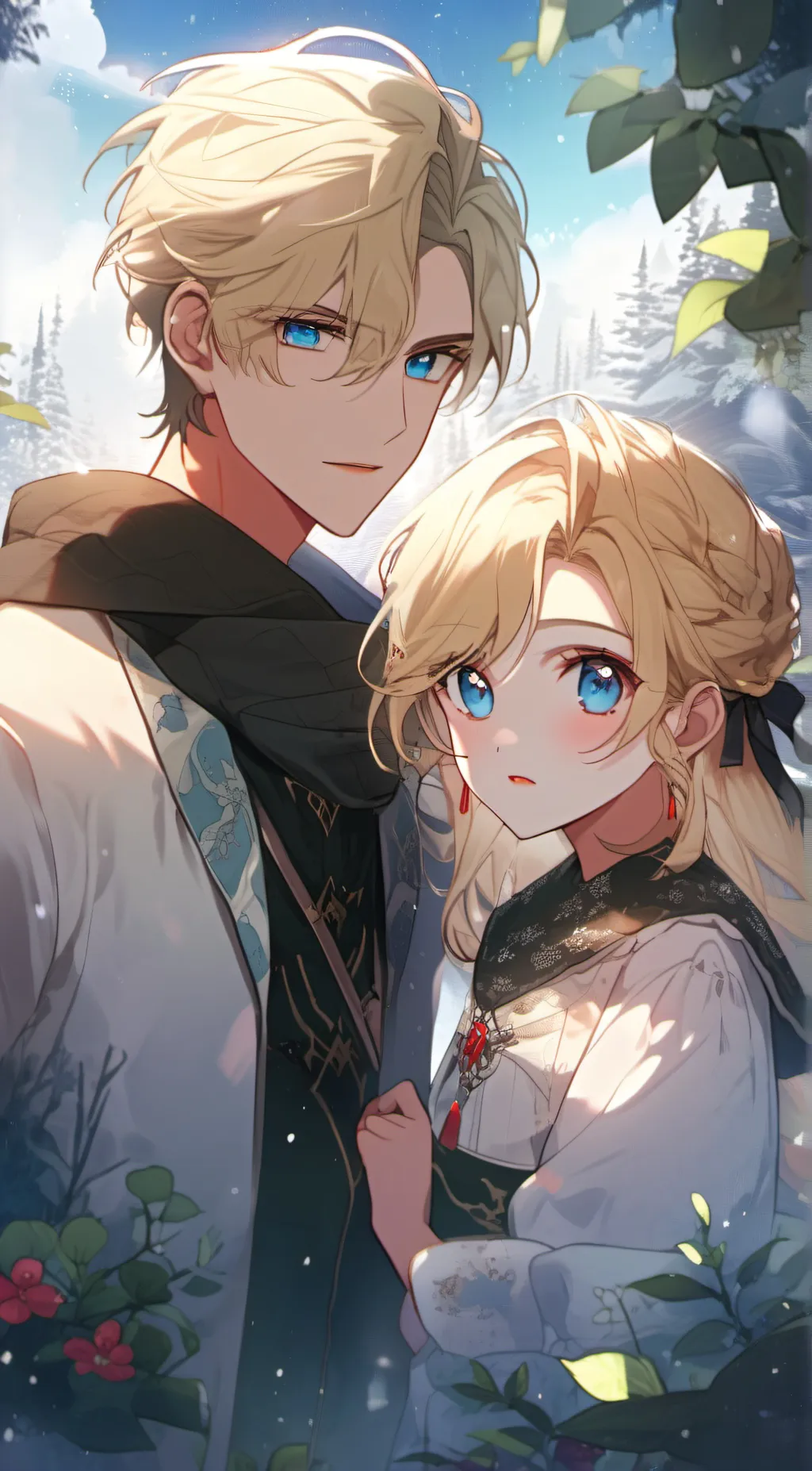 ai character: 🤍 Luna🤍 background