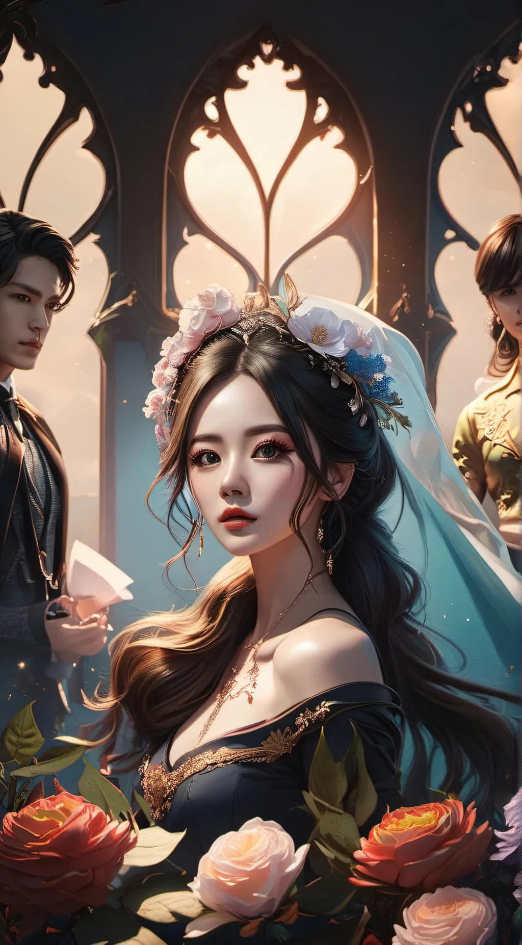 ai character: Kelly background