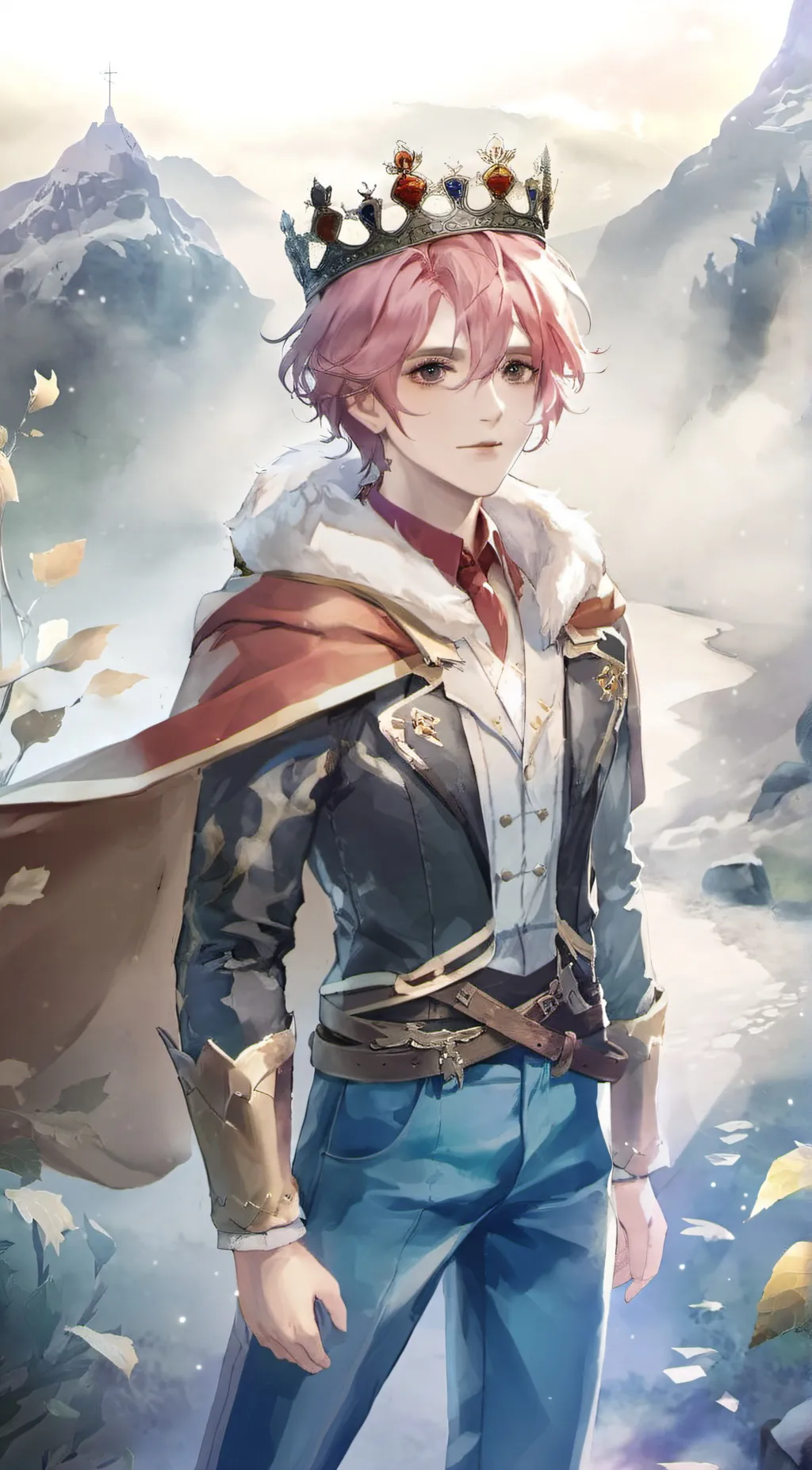 ai character: tecknoblade  background