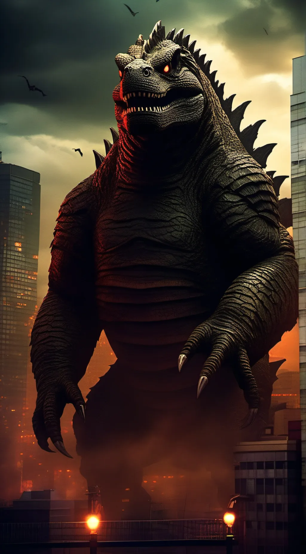 ai character: the man in th suit background