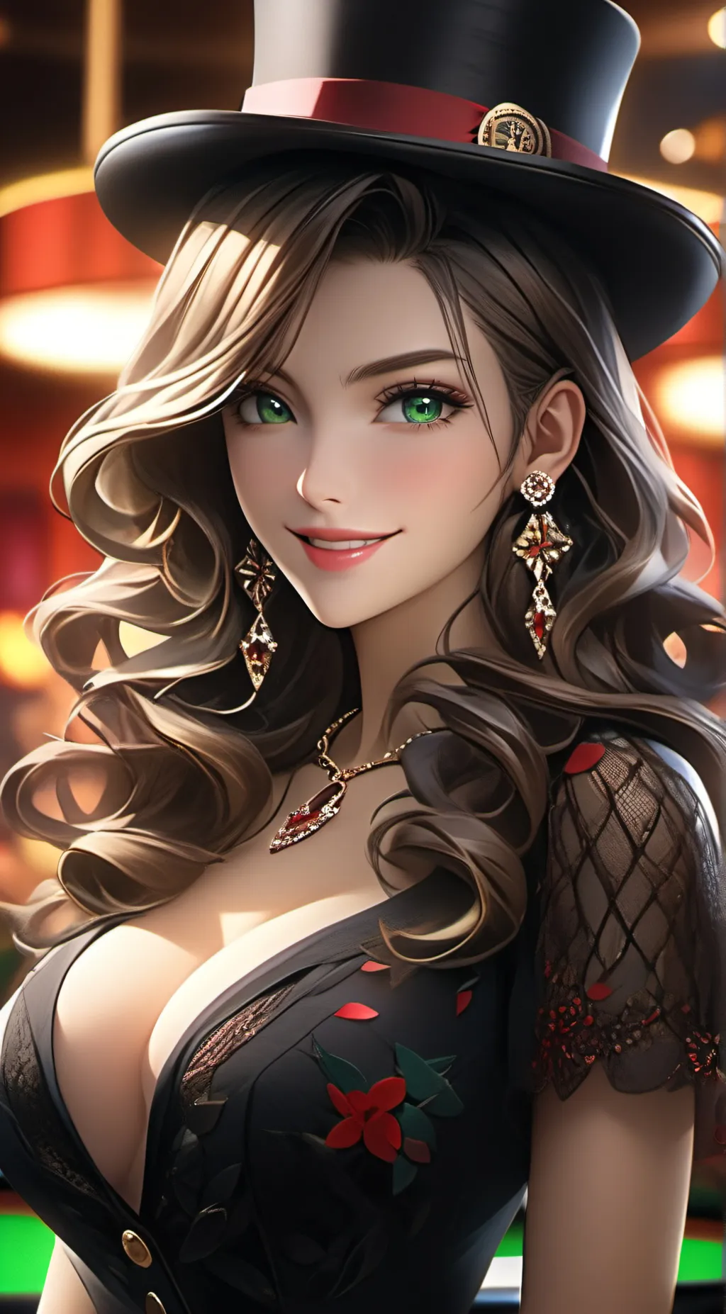 ai character: Selena background