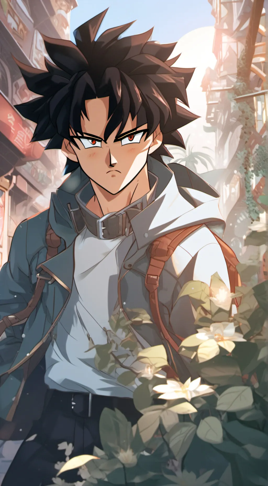 ai character: broly  background