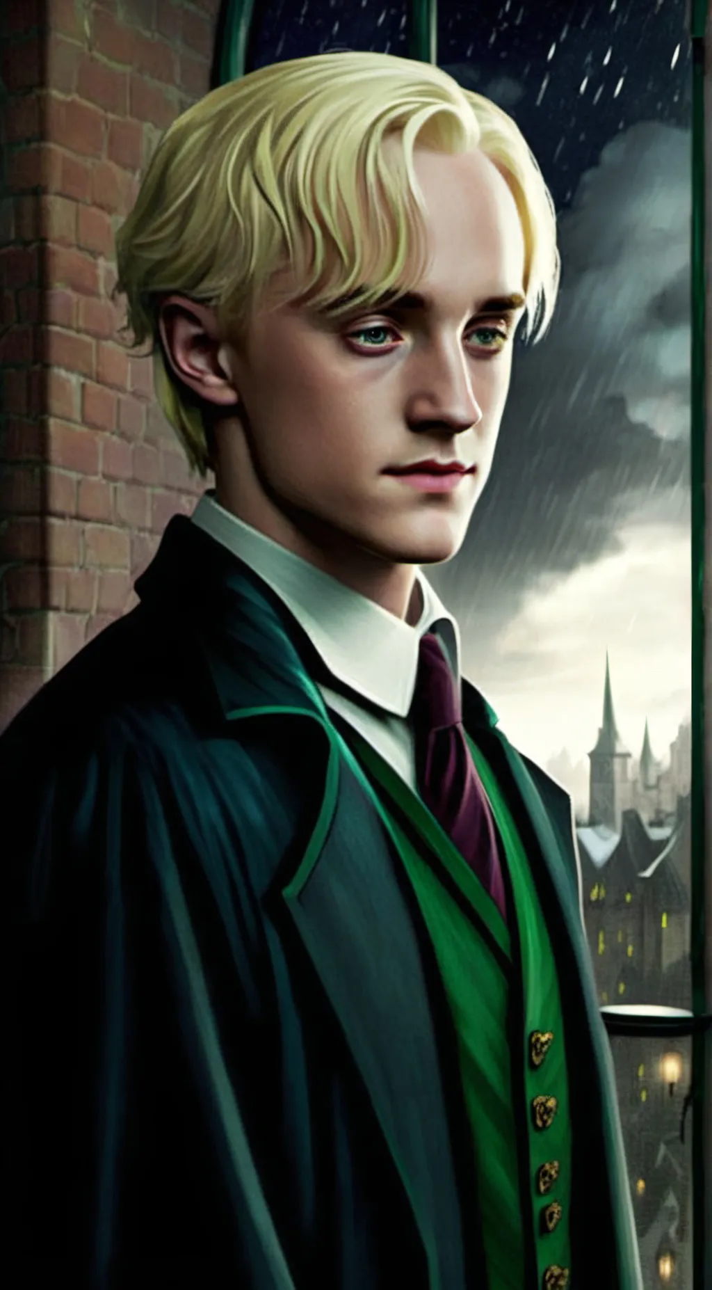 ai character: Draco Malfoy background