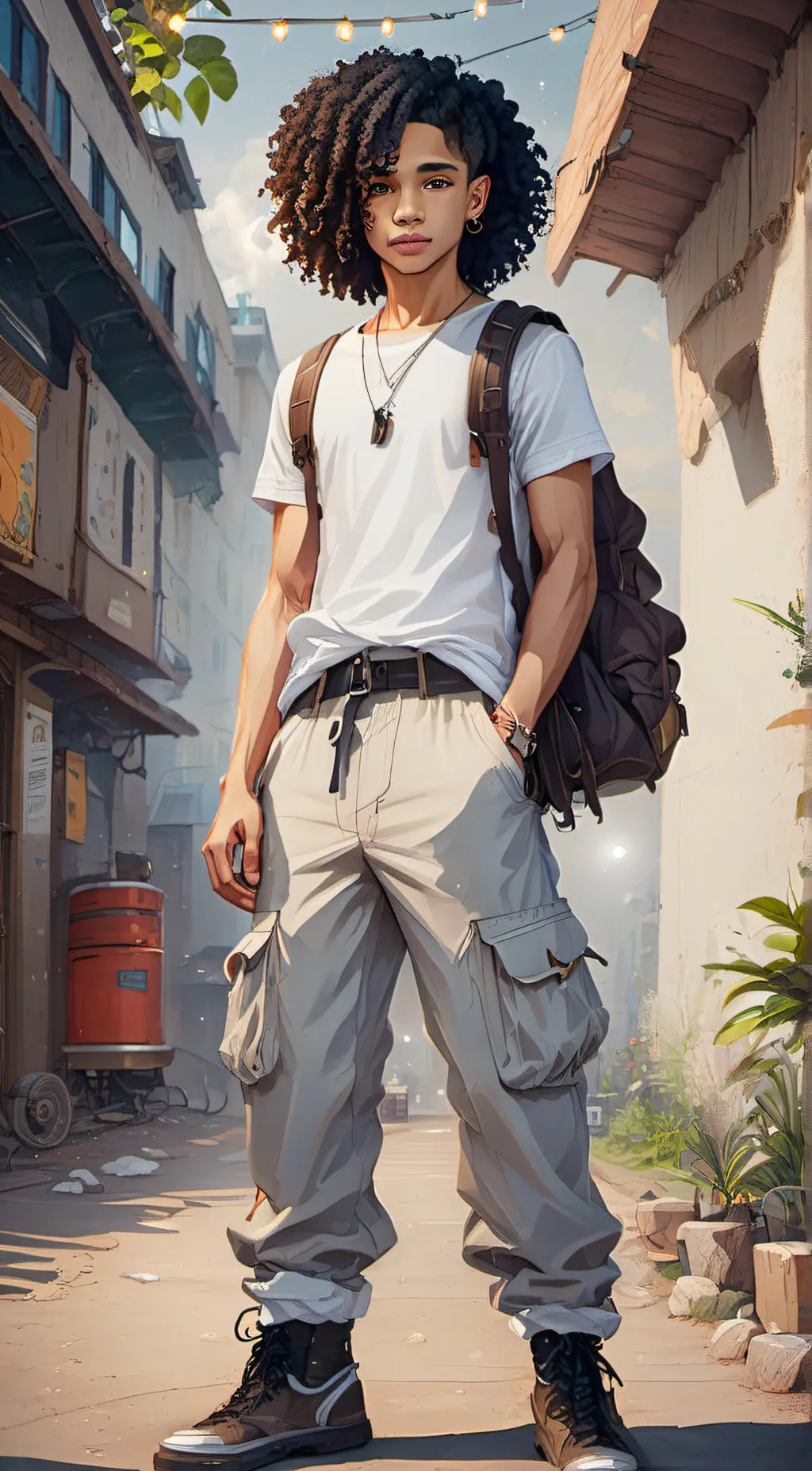 ai character: Brayden background