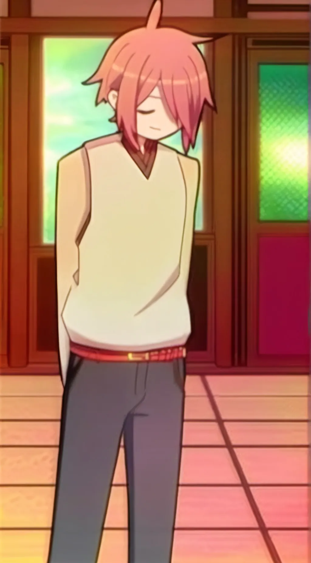 ai character: Sousuke Mitsuba background