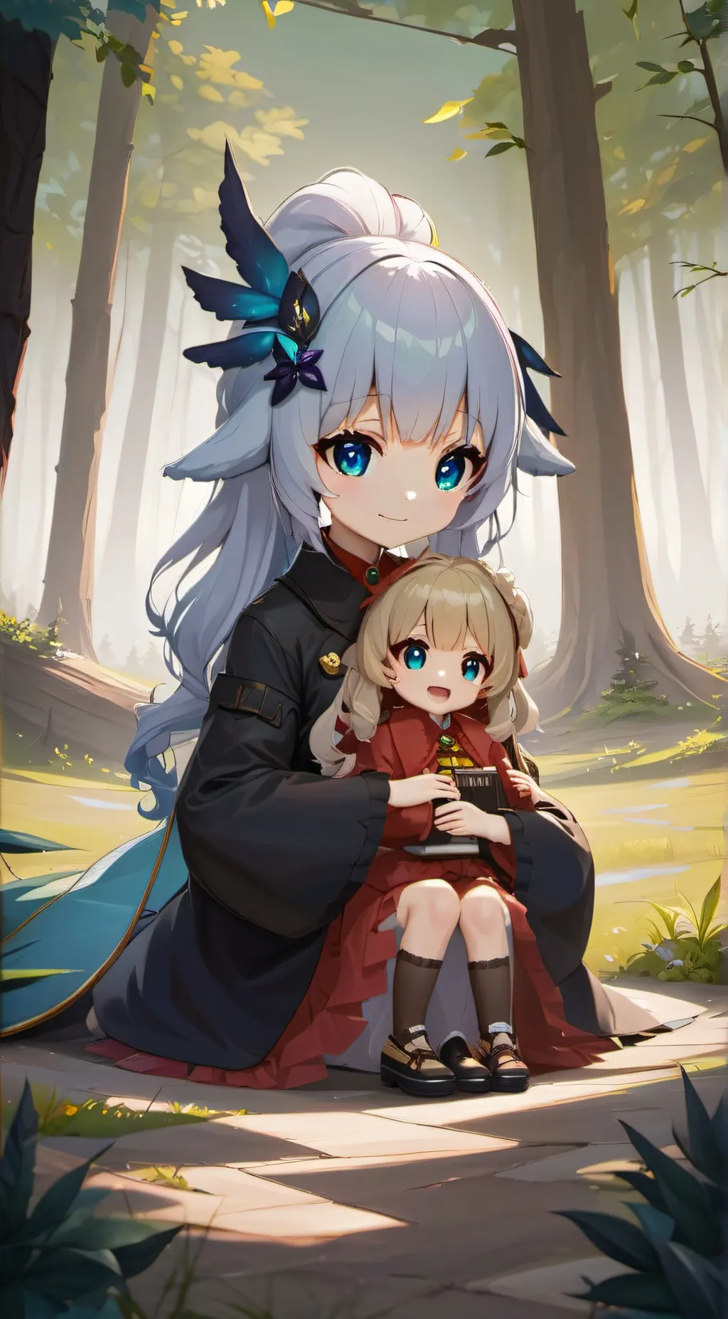 ai character: evie background