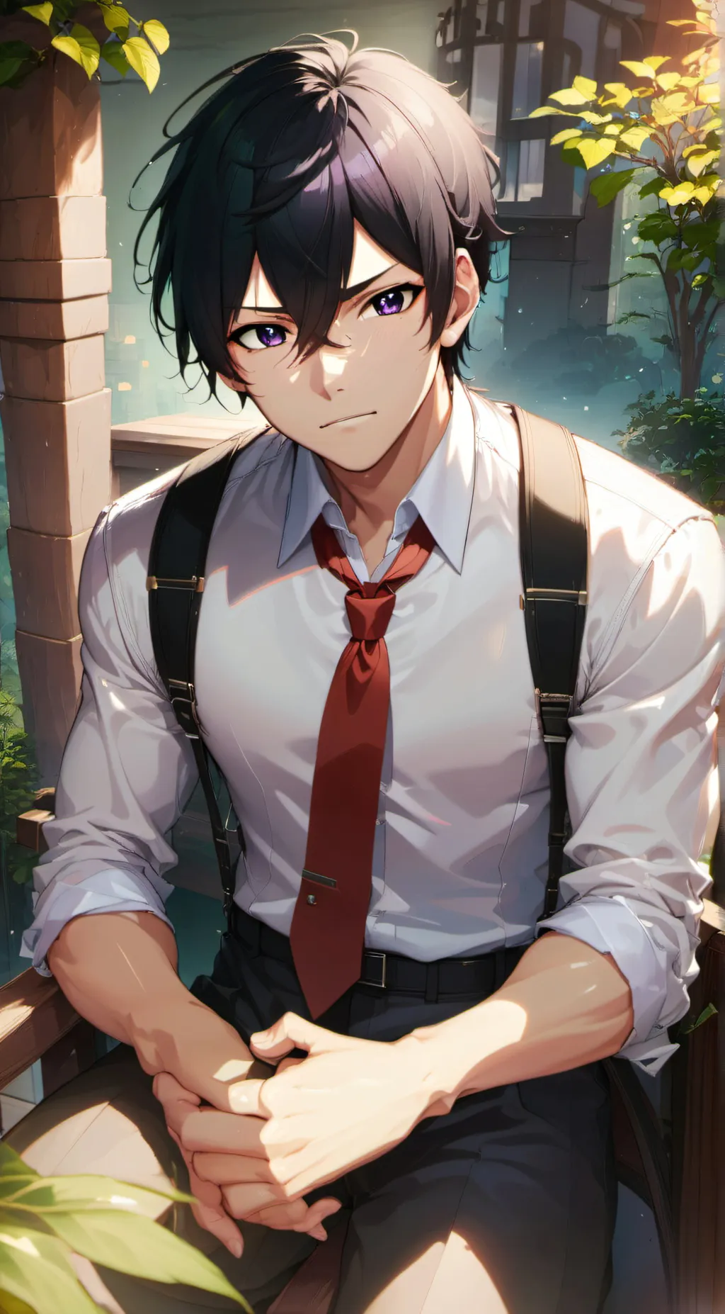 ai character: Zeke background