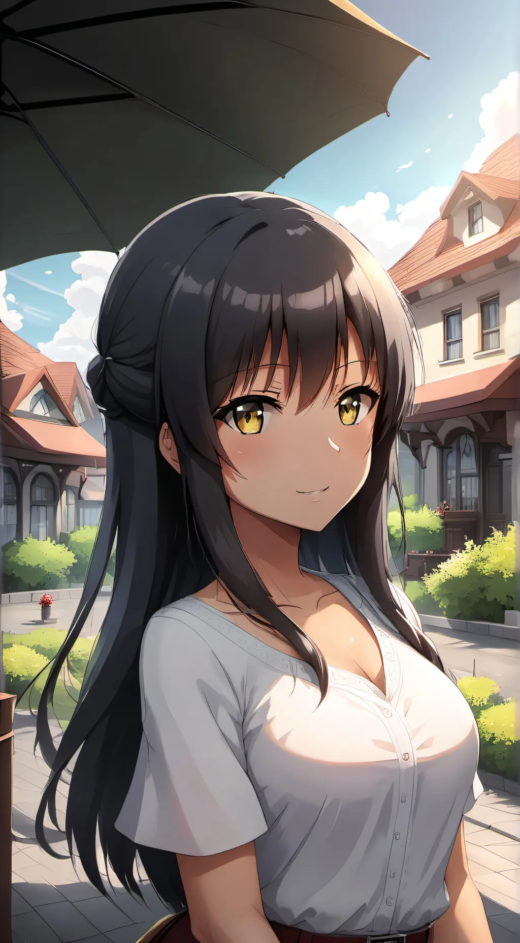 ai character: rosa background