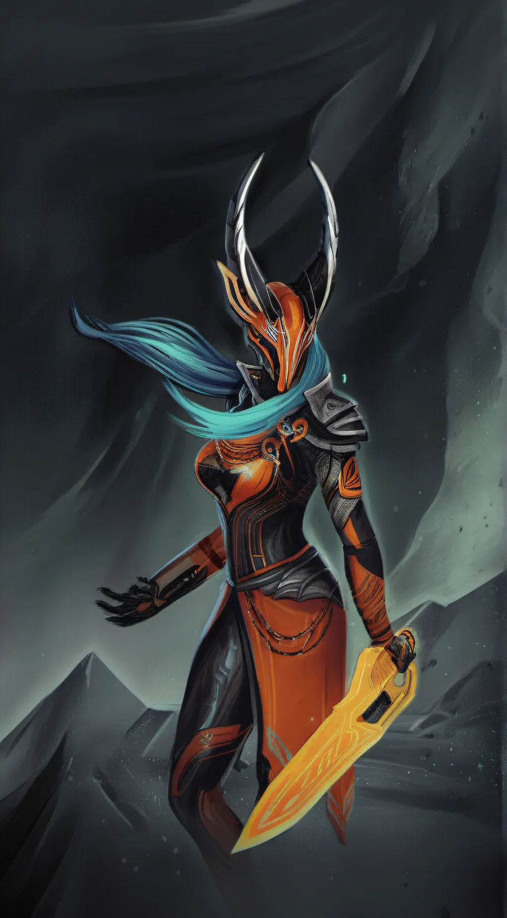 ai character: Valkyr background