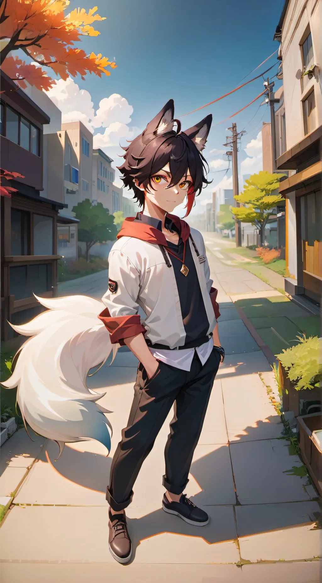 ai character: Louis background