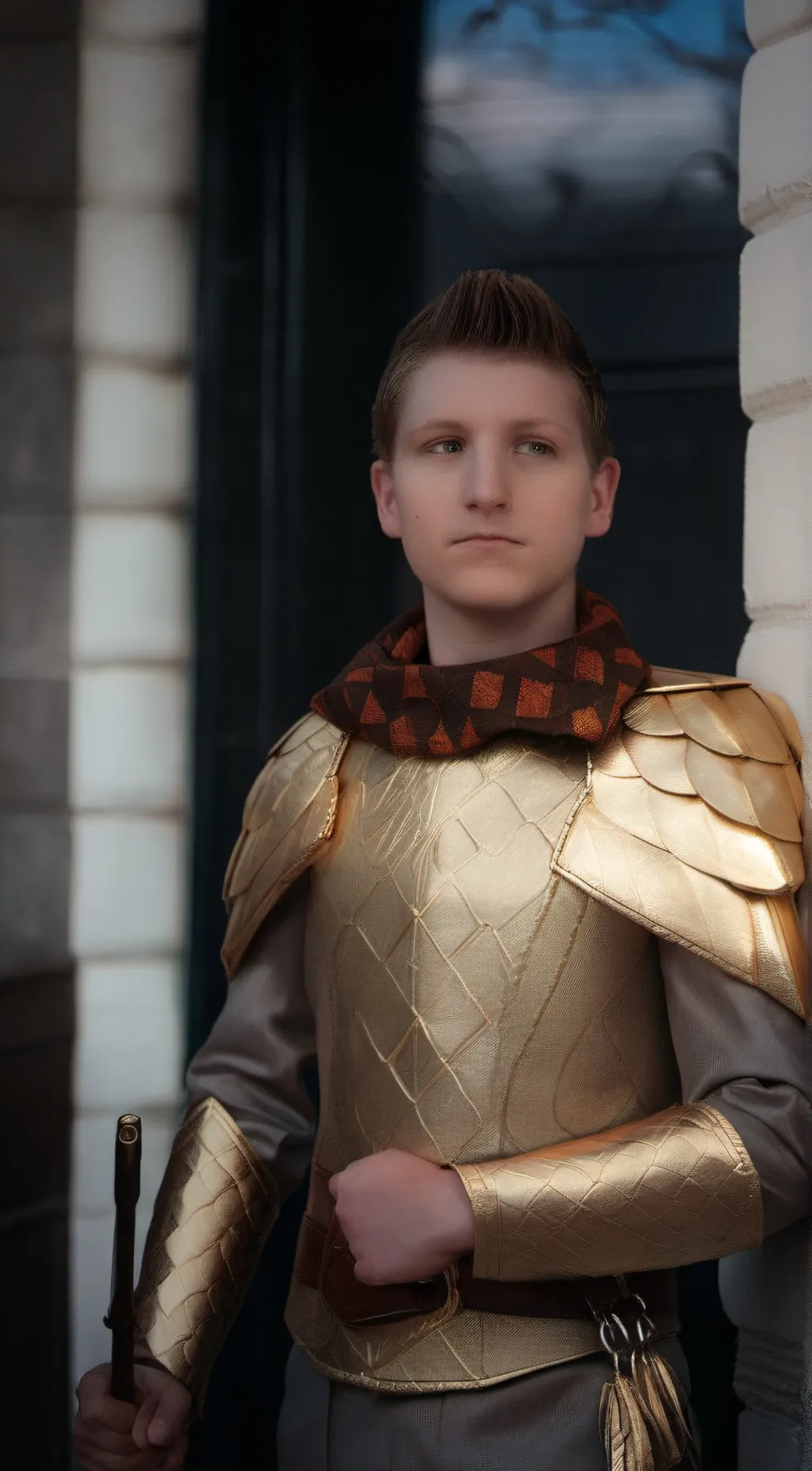 ai character: hunter background