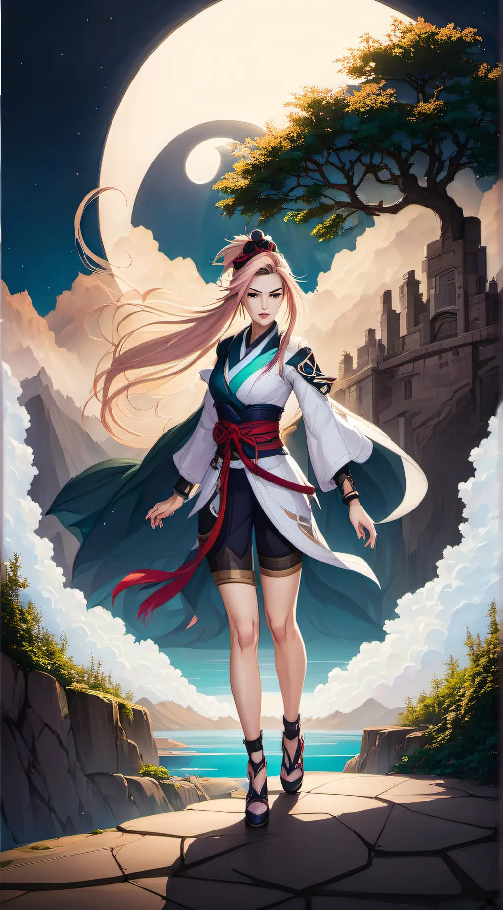 ai character: Akali background