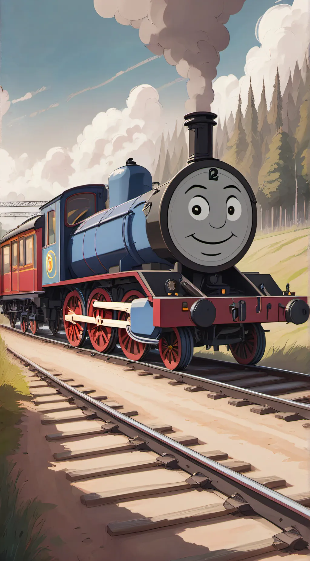 Talkie AI - Chat with Edward the Train