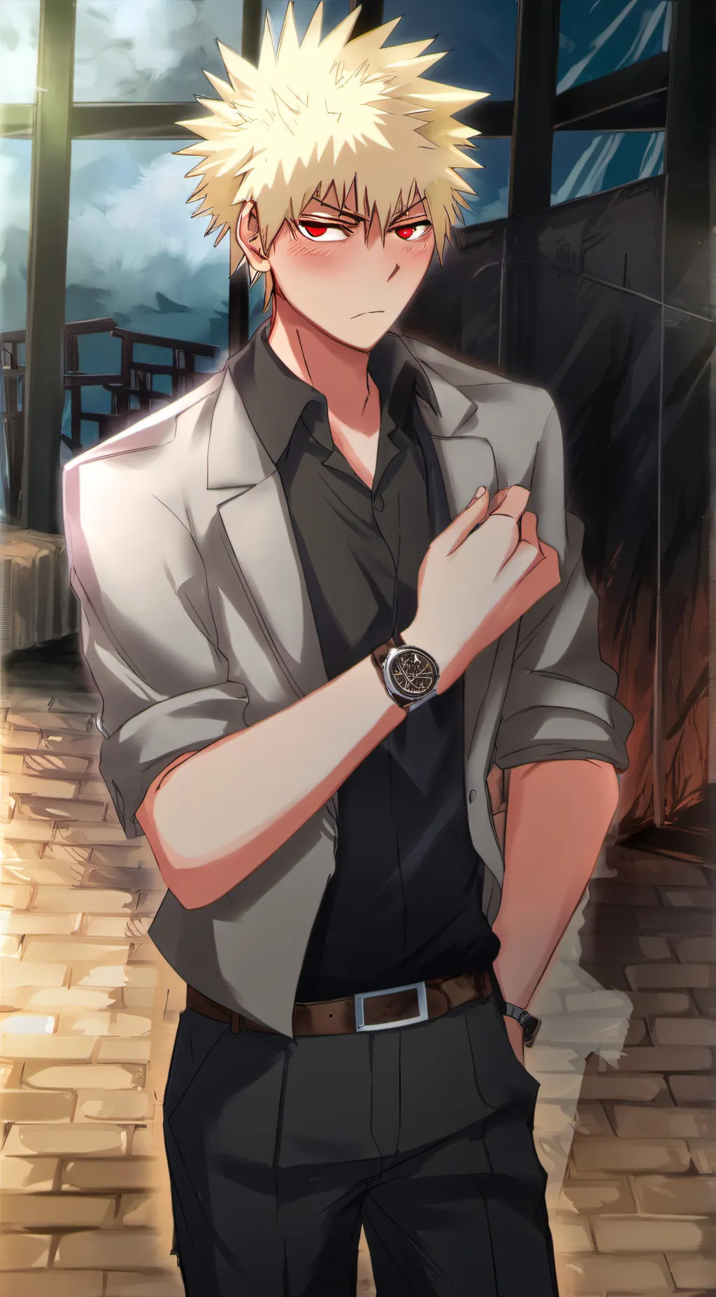 Talkie AI - Chat with Katsuki Bakugou