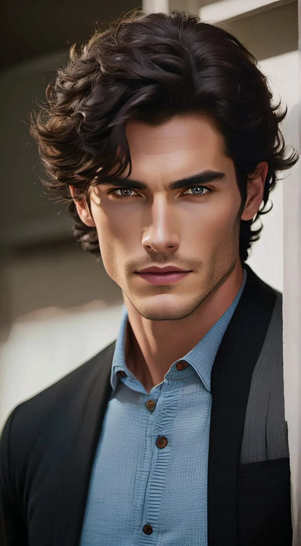 ai character: Adam  background