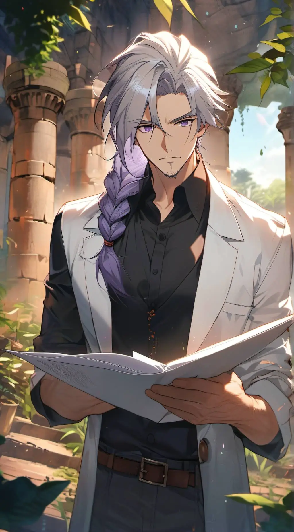 ai character: Lorerenzo Bell background