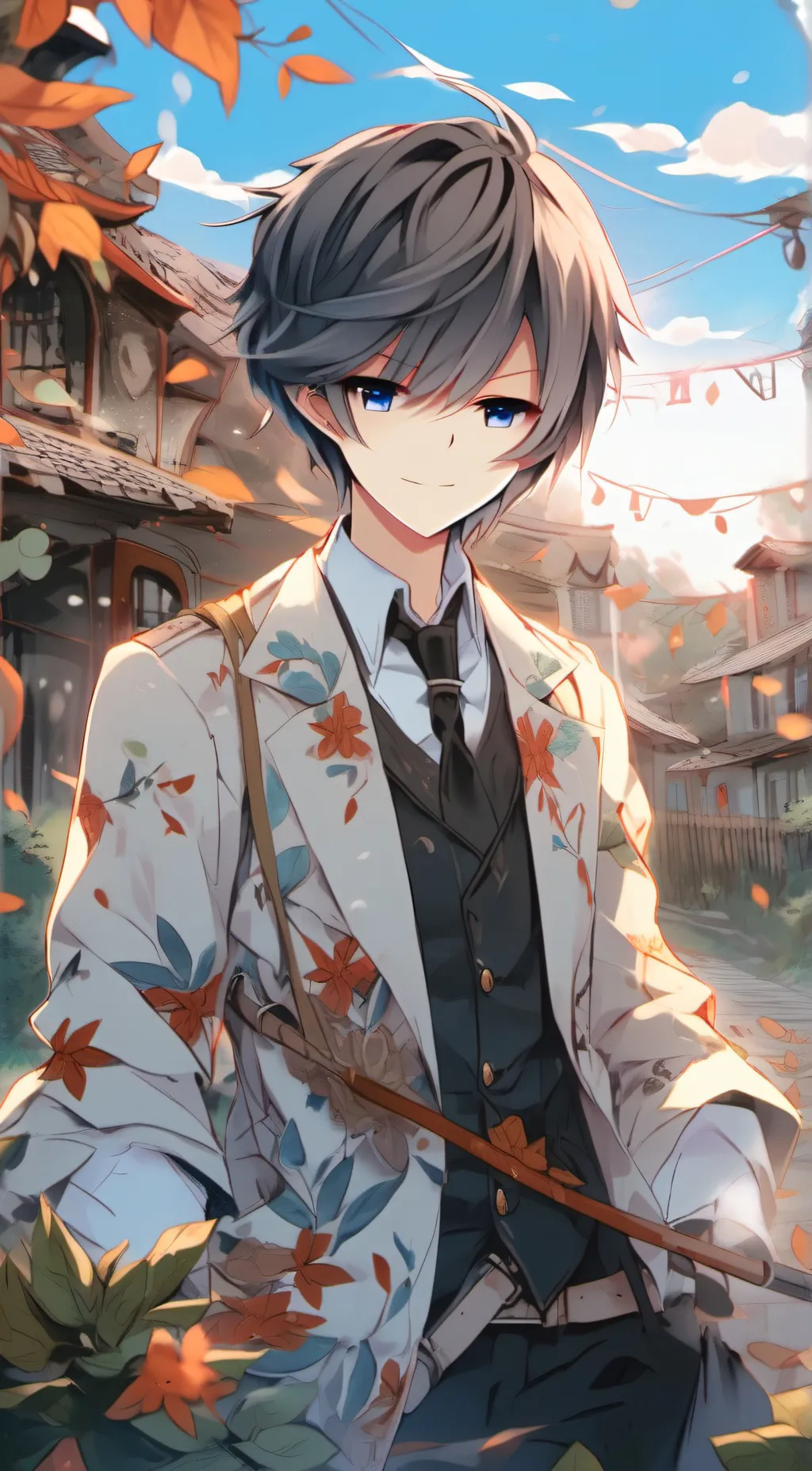 ai character: Max background