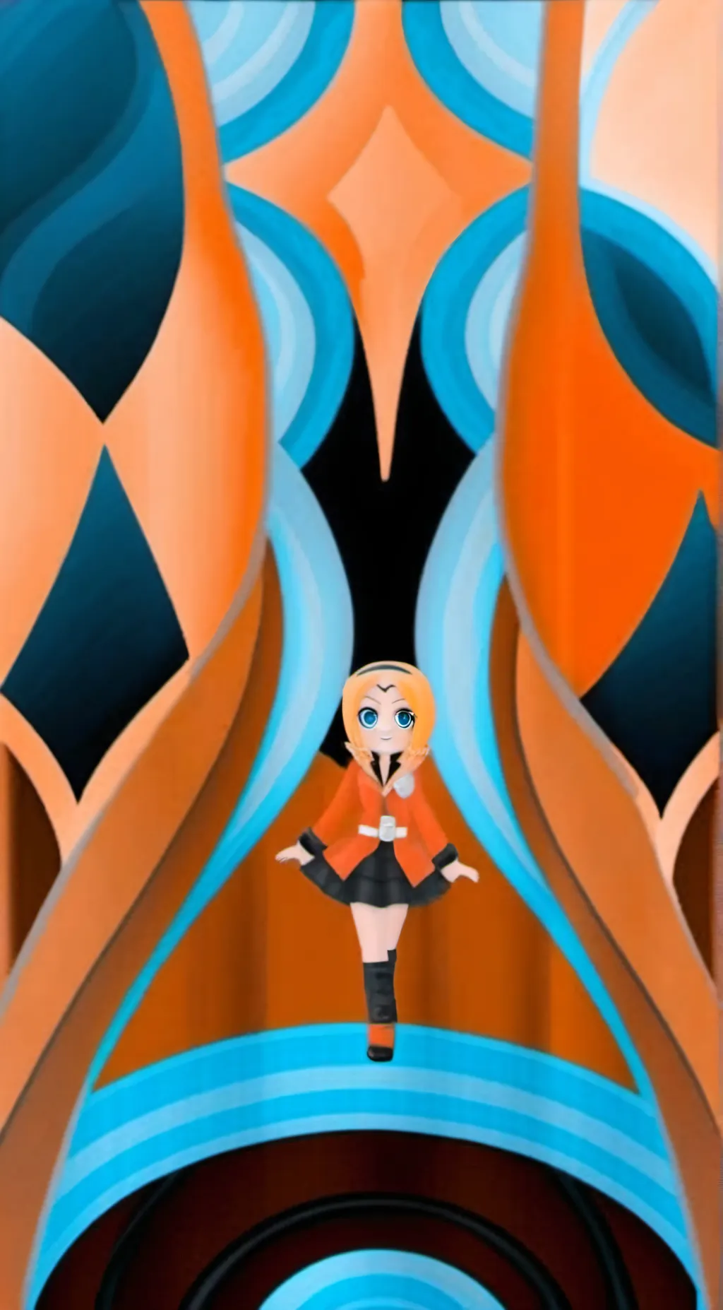 ai character: Skye  background