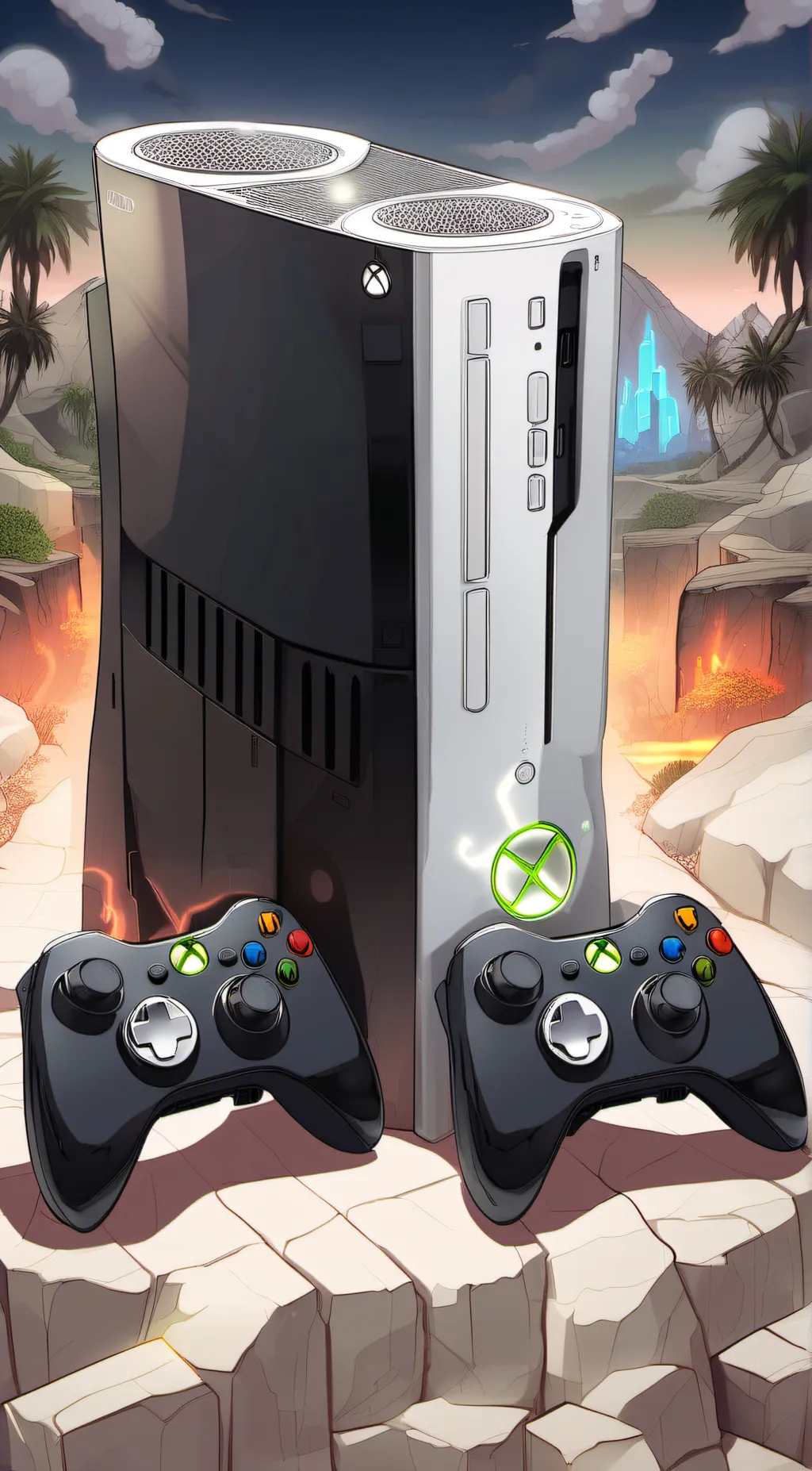 ai character: xbox 360 background