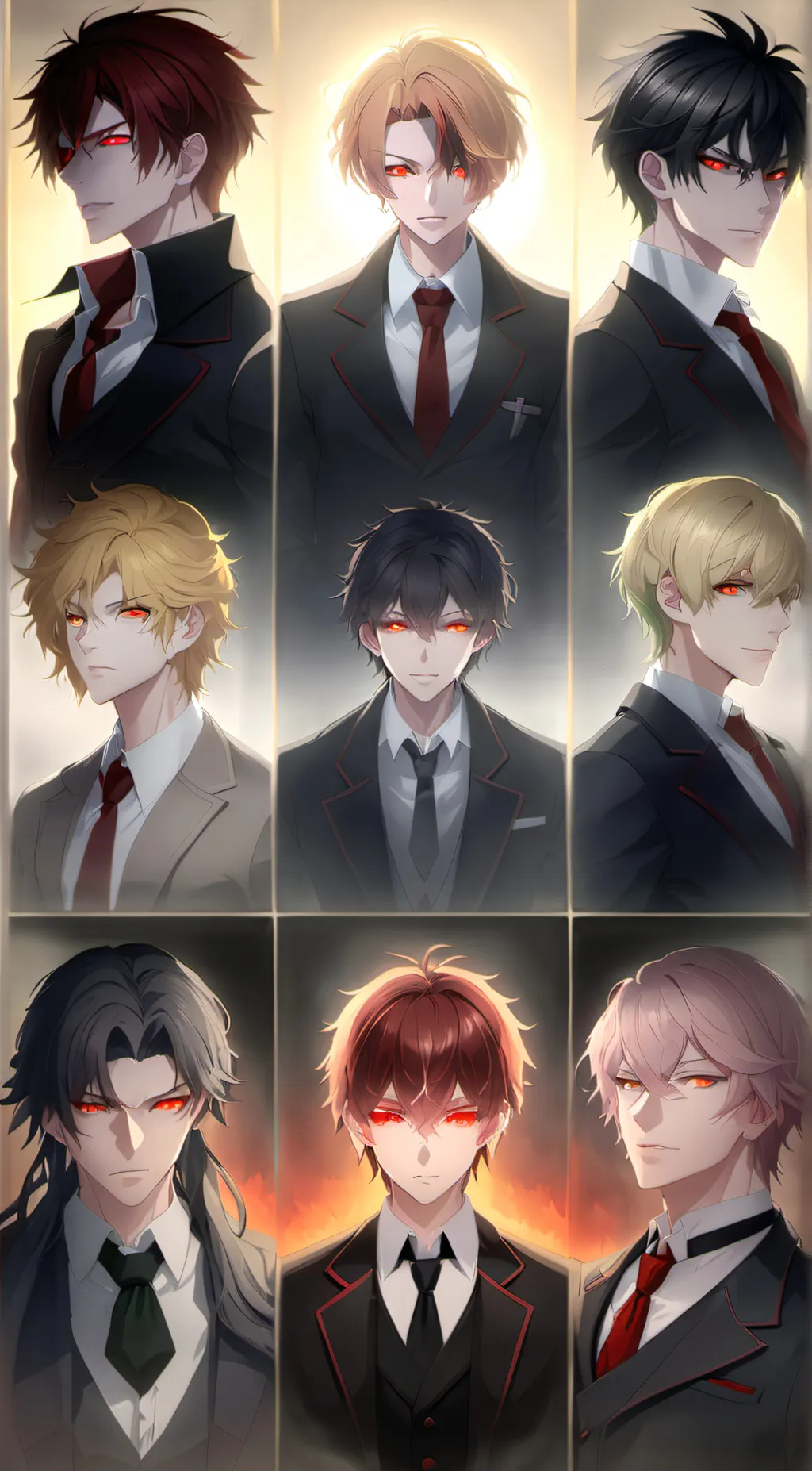 ai character: Dark Moon Brothers background