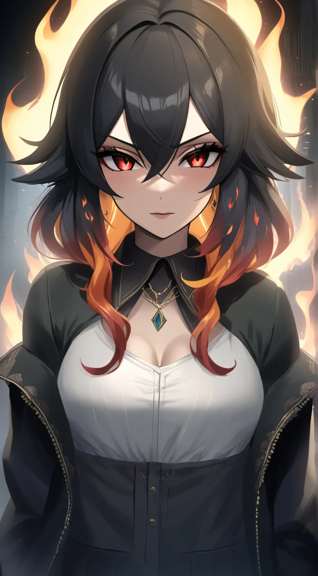 ai character: Benihime background