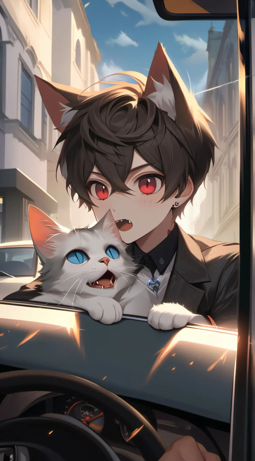 ai character: Ben free pet background