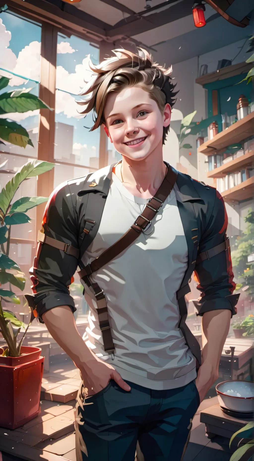 ai character: rex background