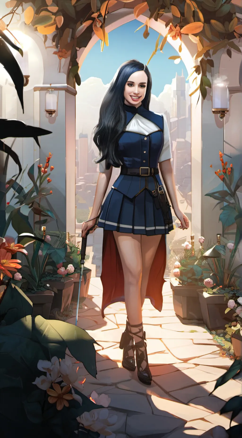 ai character: eve background