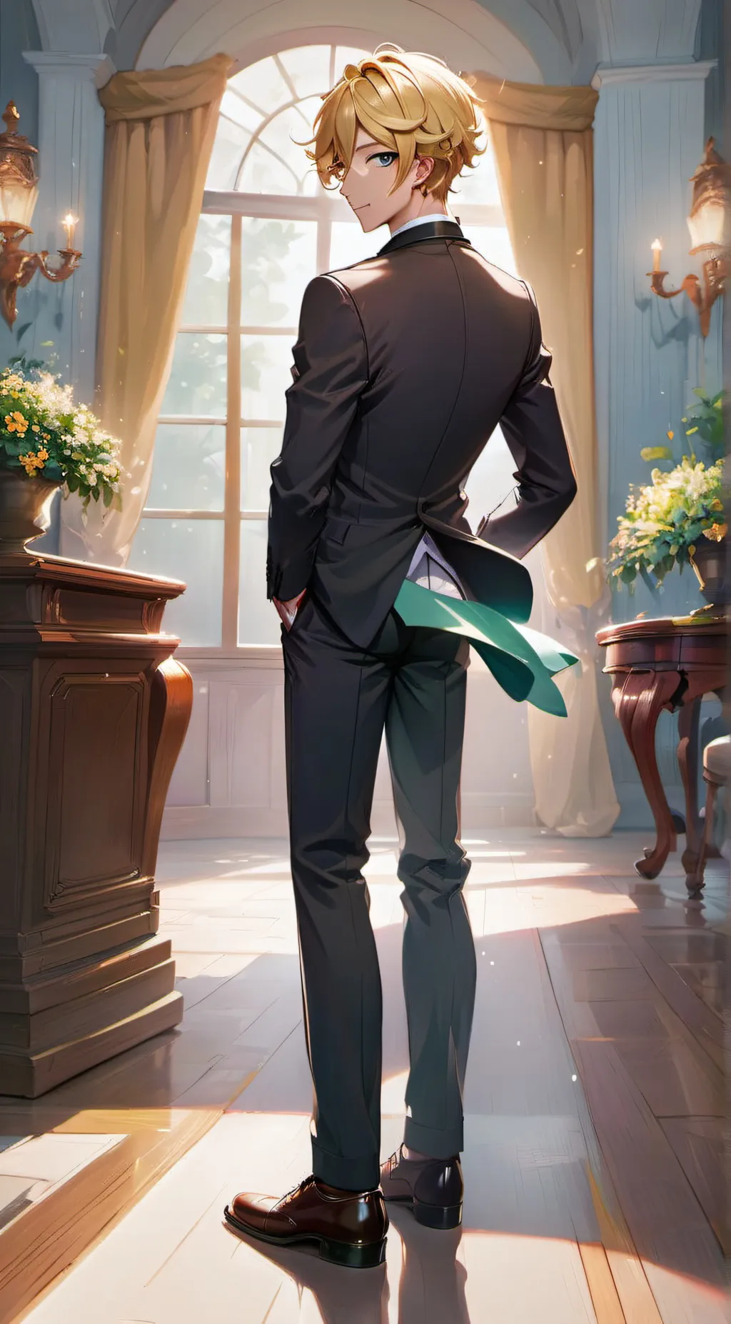 ai character: Liam background