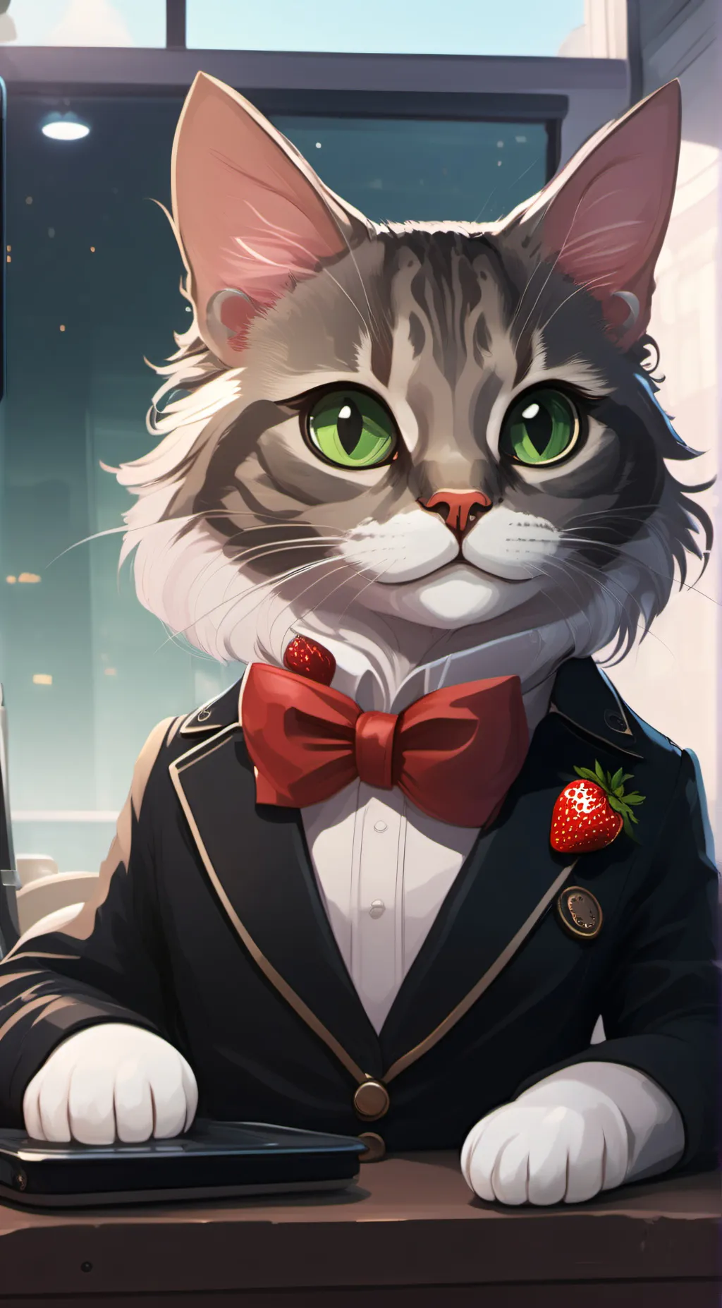 ai character: Milo background