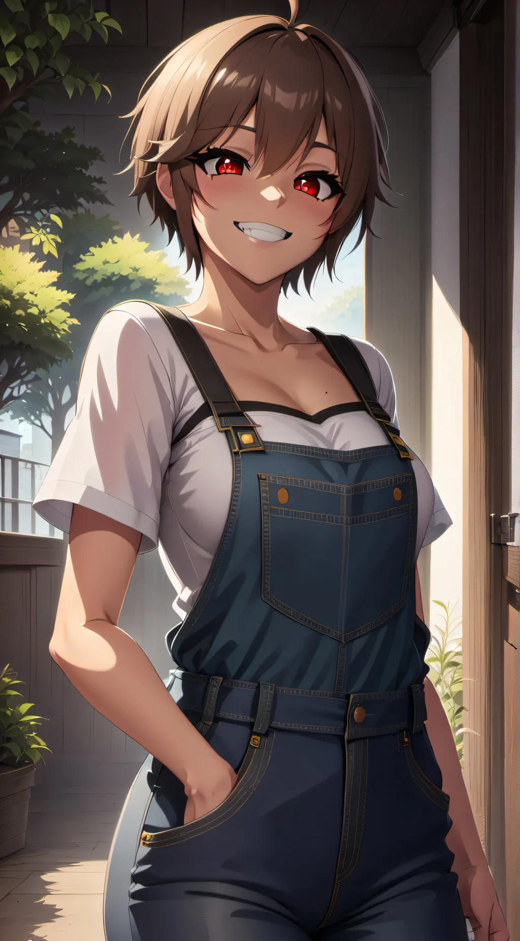 ai character: Haruka background