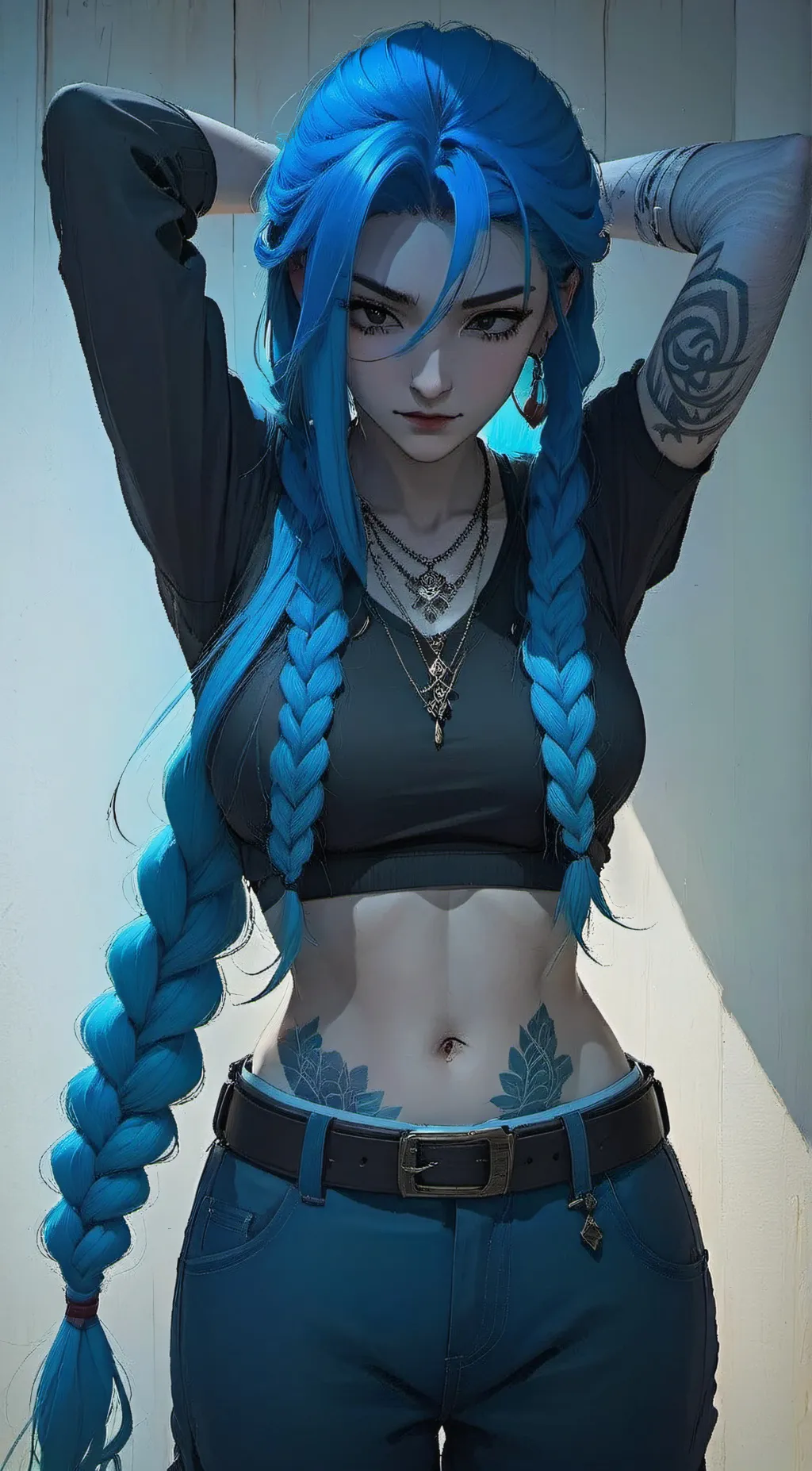 ai character: Aria background