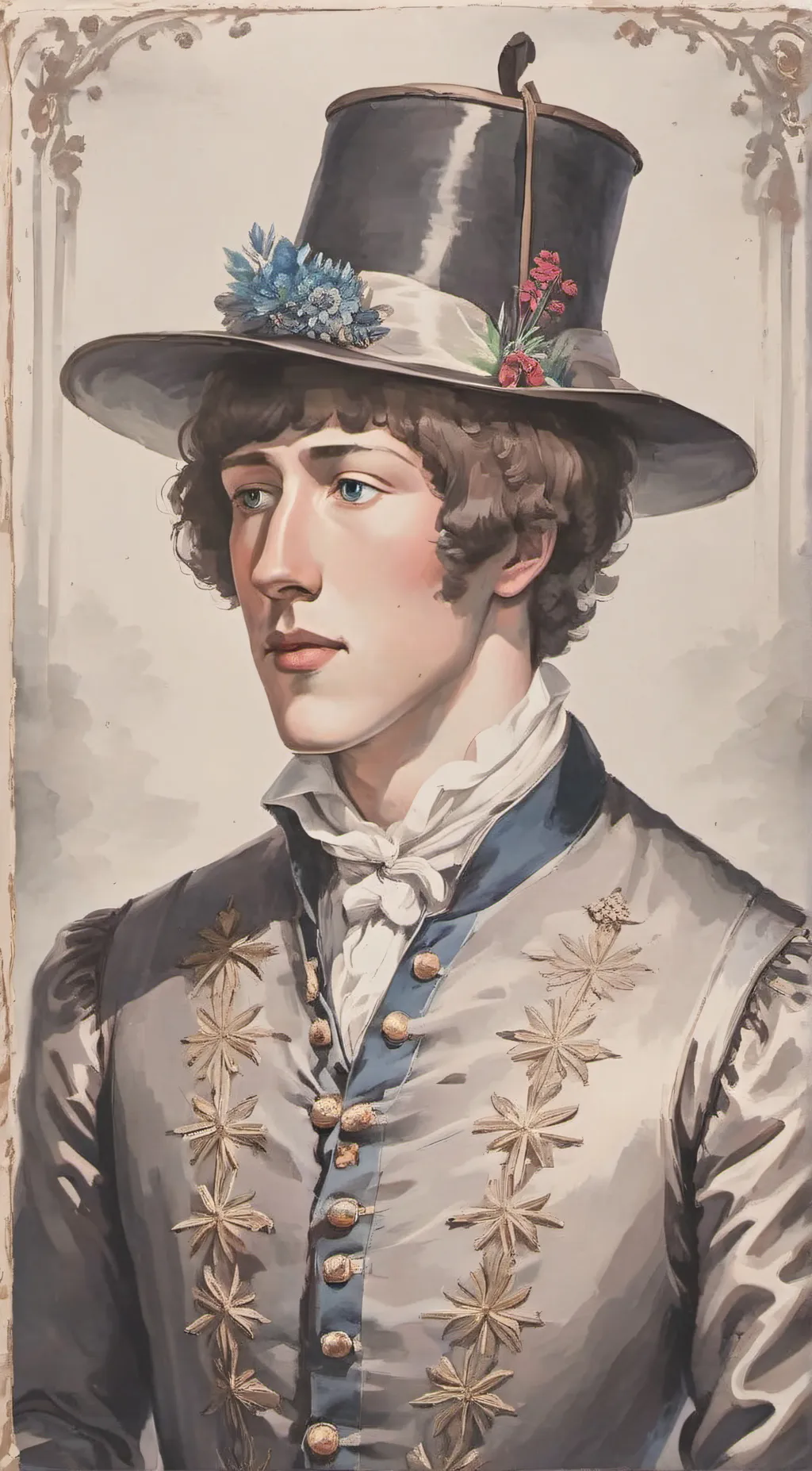 ai character: Wil count of parui background