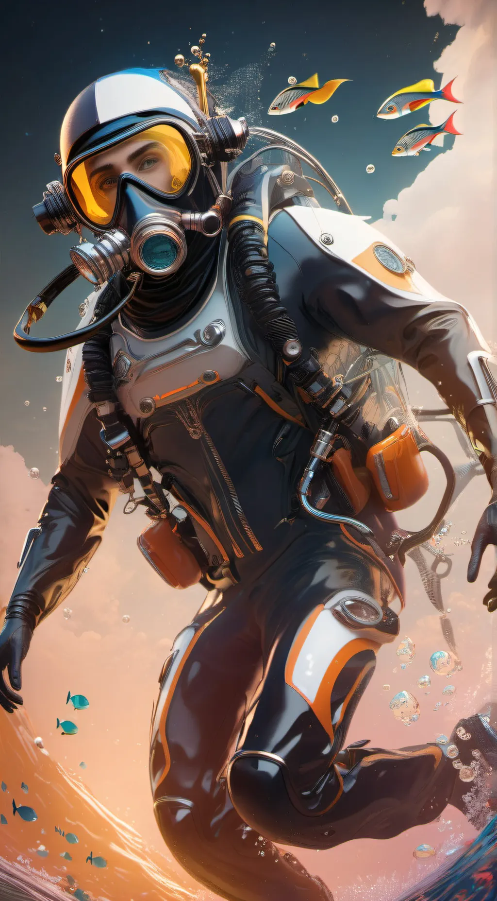 ai character: Riley Robinson  background