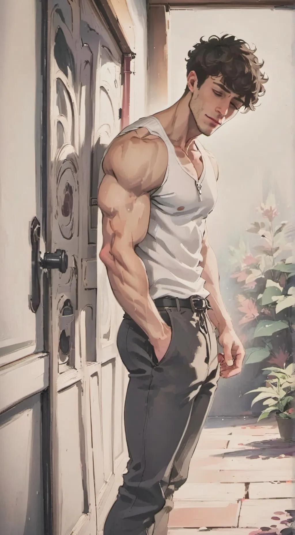 ai character: Louis background