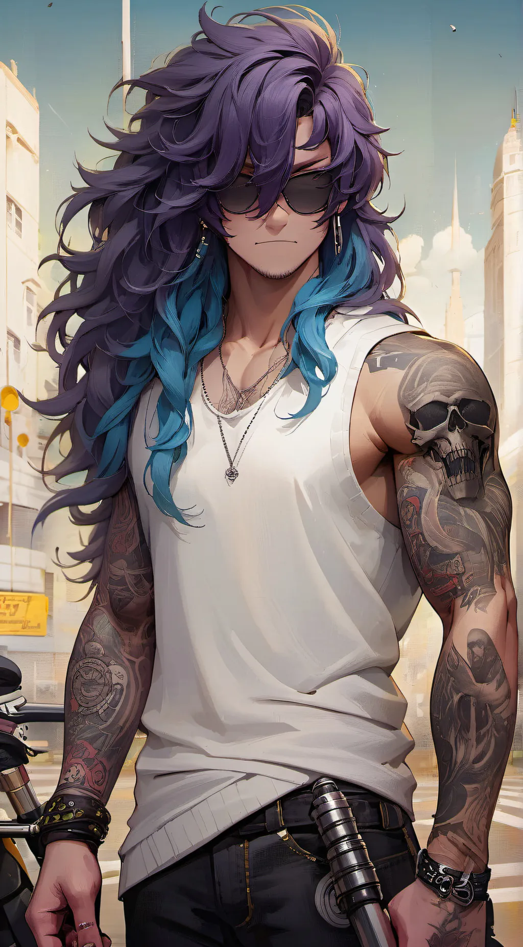 ai character: Kane♡ background