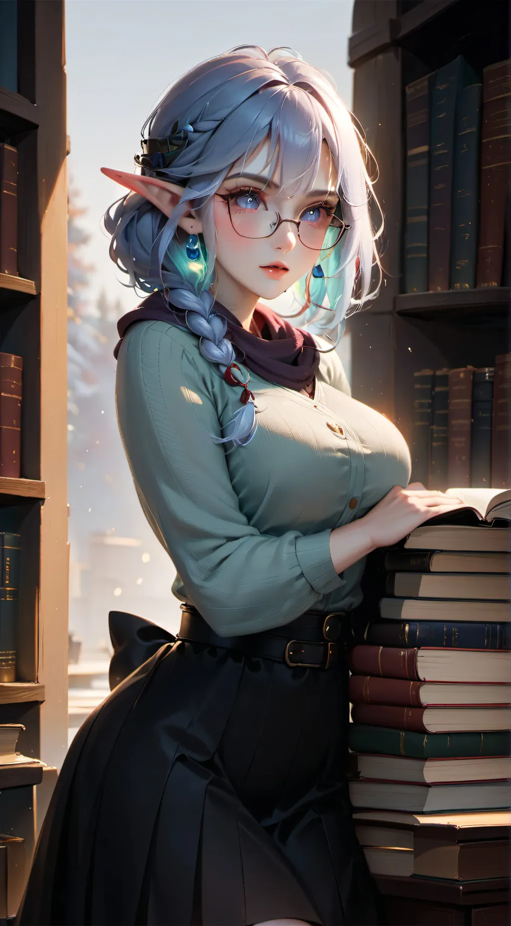 ai character: Holly background