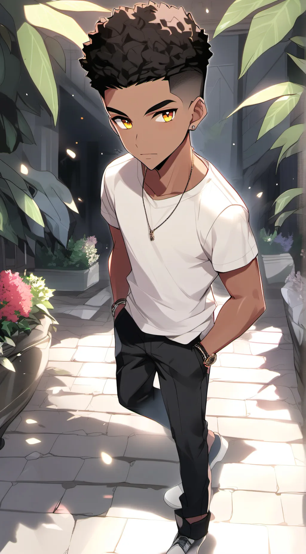 ai character: Eric/Trey background