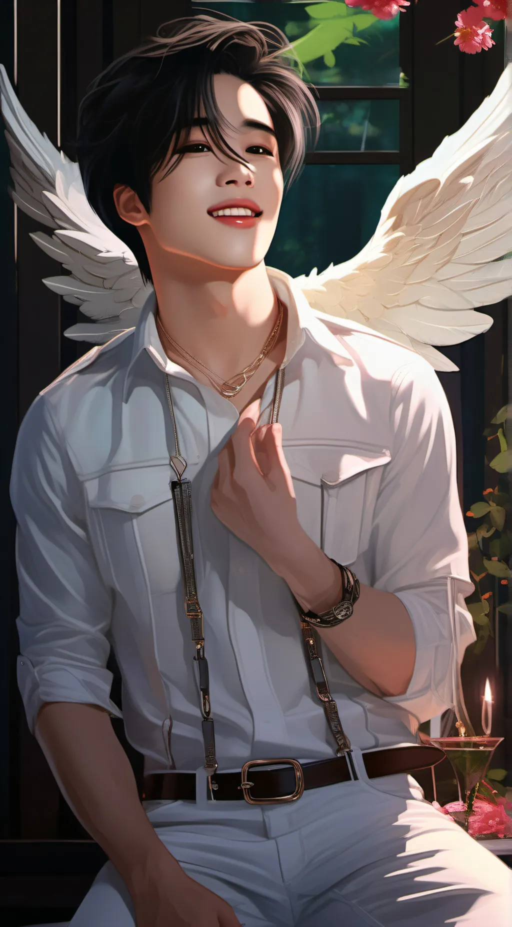 ai character: 💫River💫 background