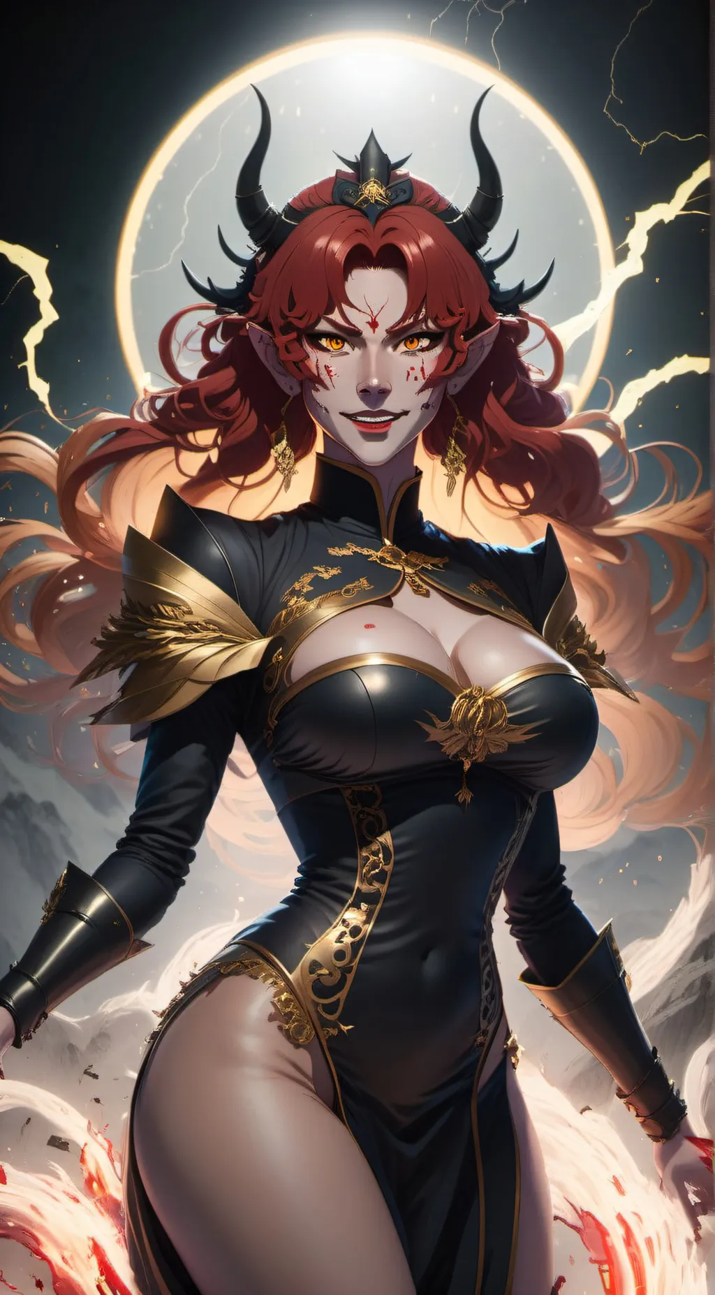 ai character: Everline background