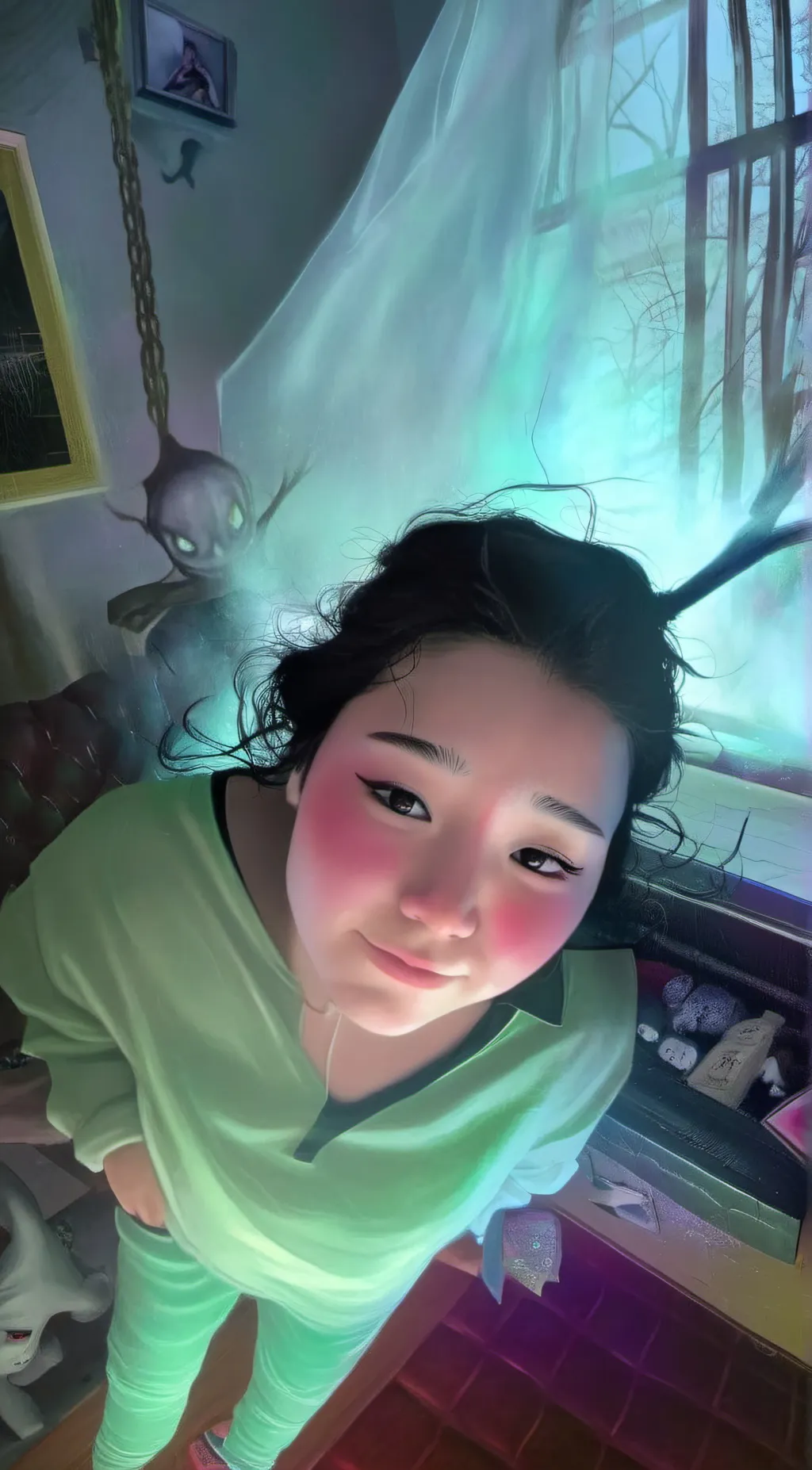 ai character: Lexi background