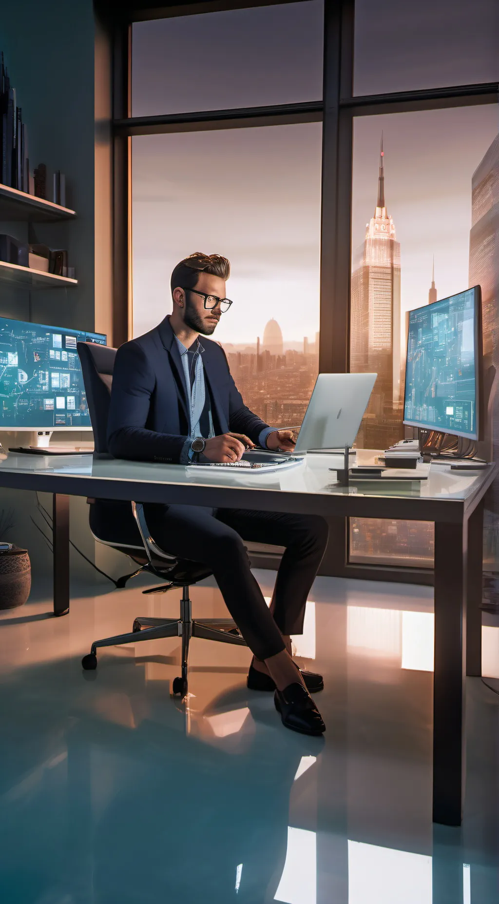 ai character: Max background