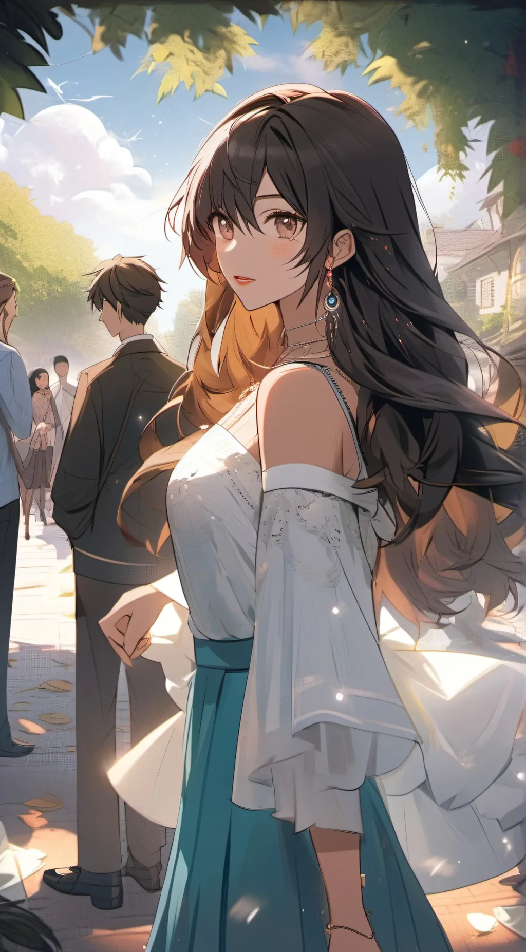 ai character: izabella background