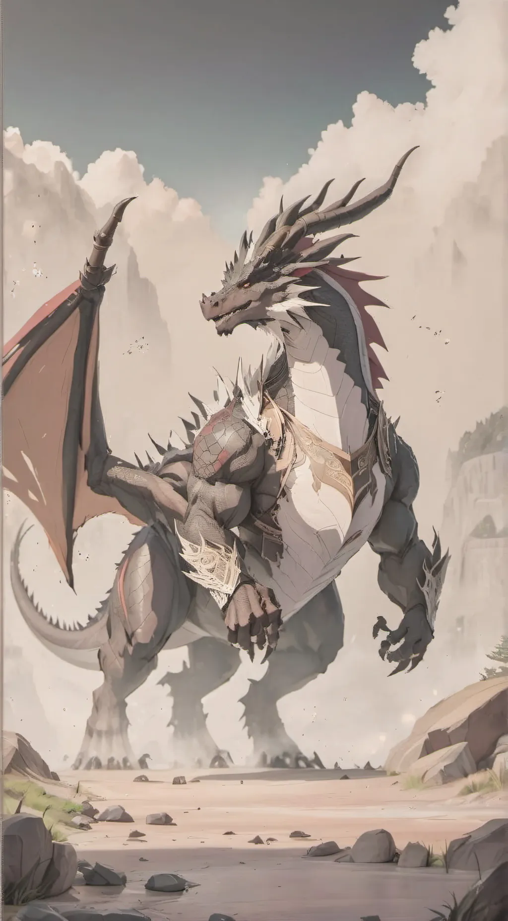 ai character: Tallscar background