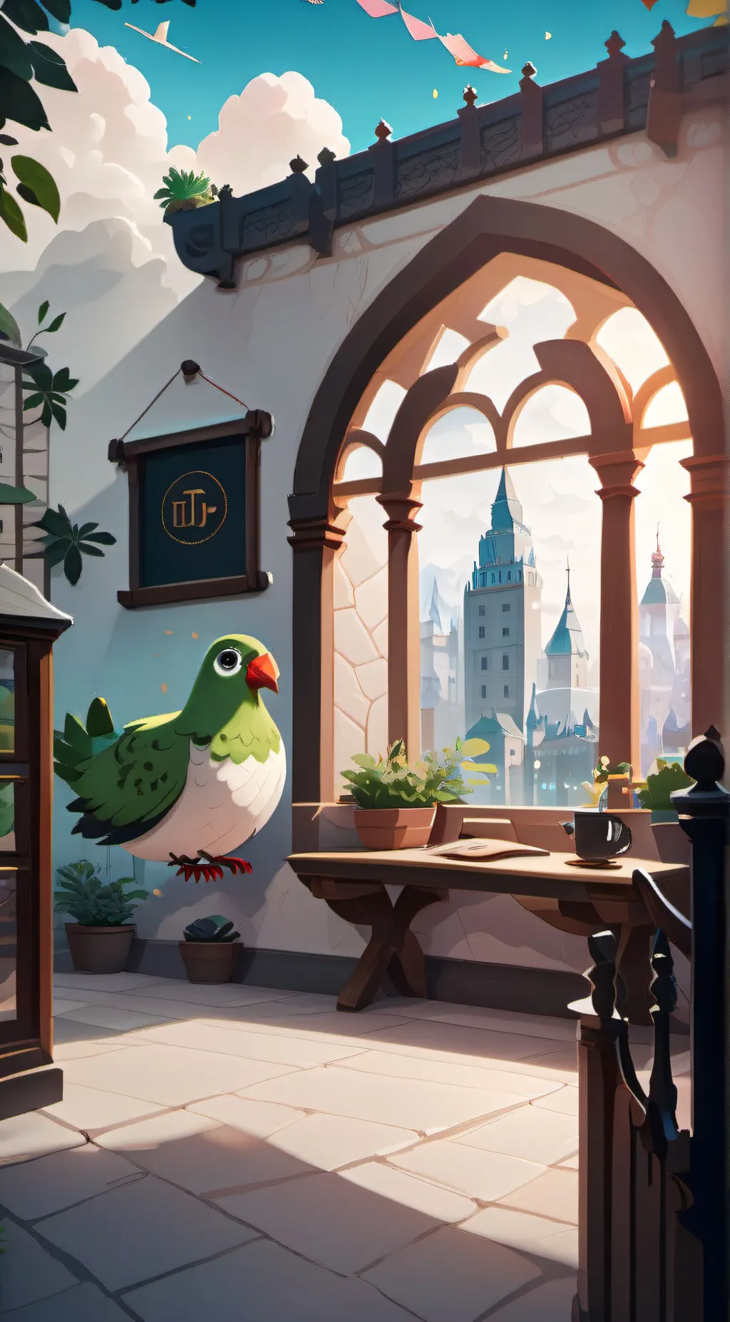 Talkie AI - Chat with Duolingo(a parrot)